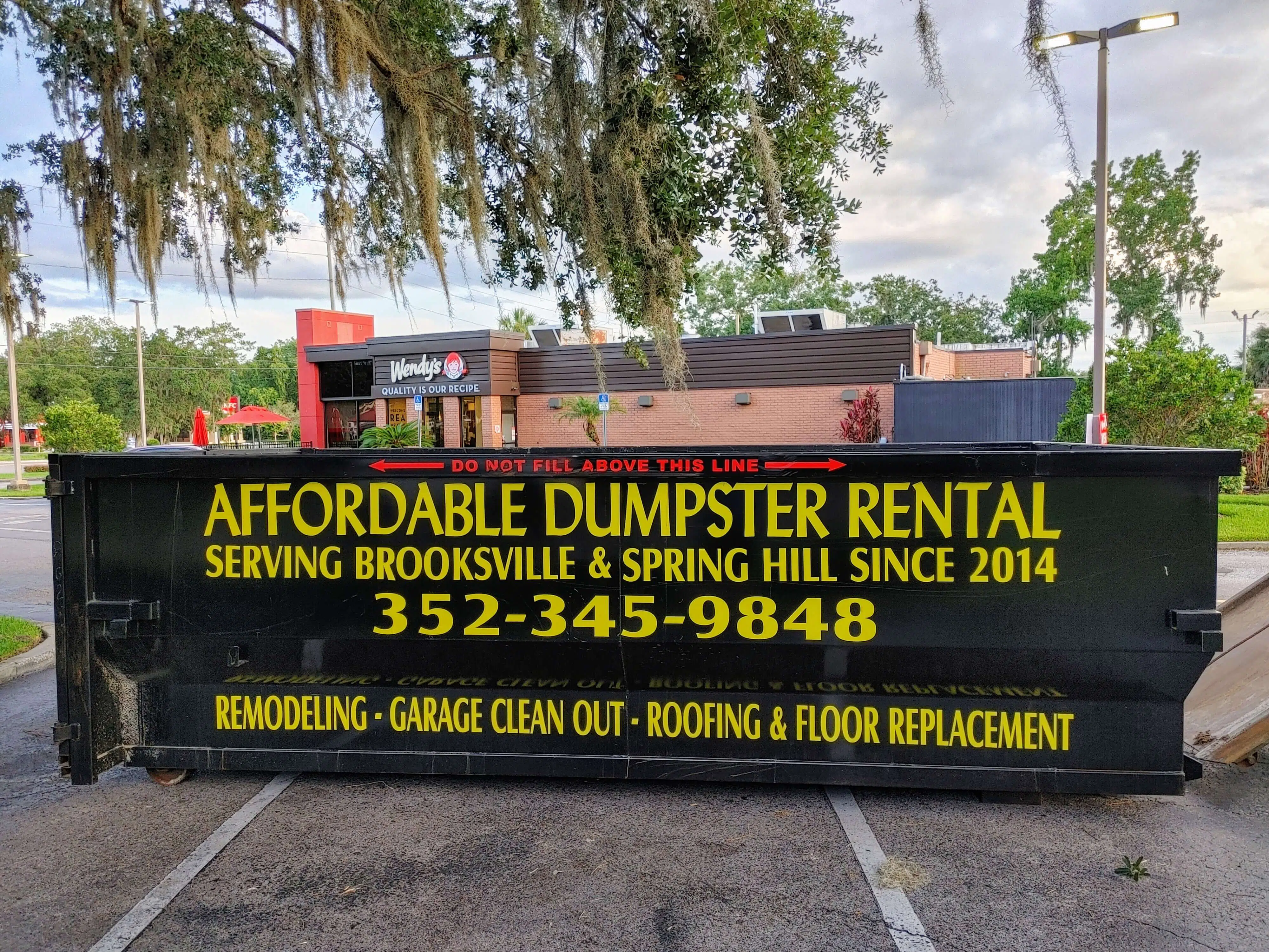commercial dumpster rental